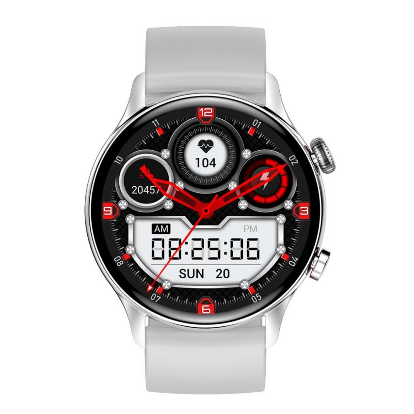 Смарт-годинник (Smart Watch) XO J4 Sport silver