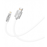 Кабель USB XO NB227 Lightning 6A 1.2м white