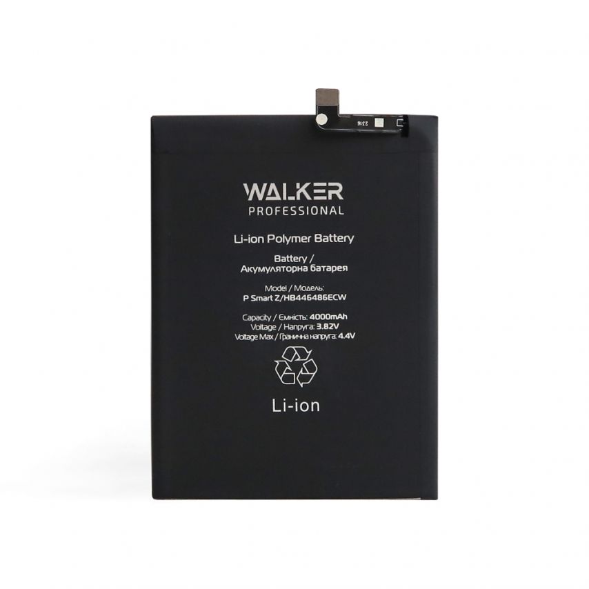 Аккумулятор WALKER Professional для Huawei HB446486ECW P Smart Z (4000mAh)