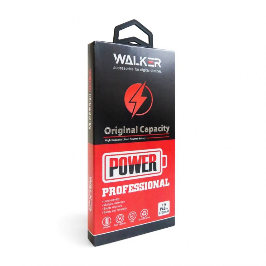 Аккумулятор WALKER Professional для Huawei HB486586ECW P40 Lite (4200mAh)