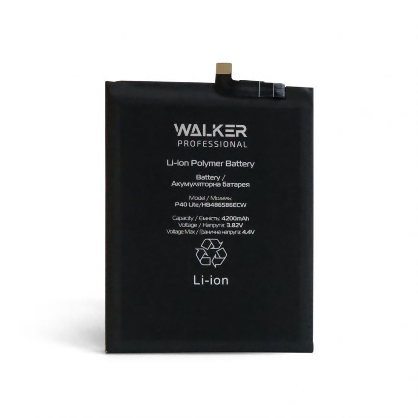 Акумулятор WALKER Professional для Huawei HB486586ECW P40 Lite (4200mAh)