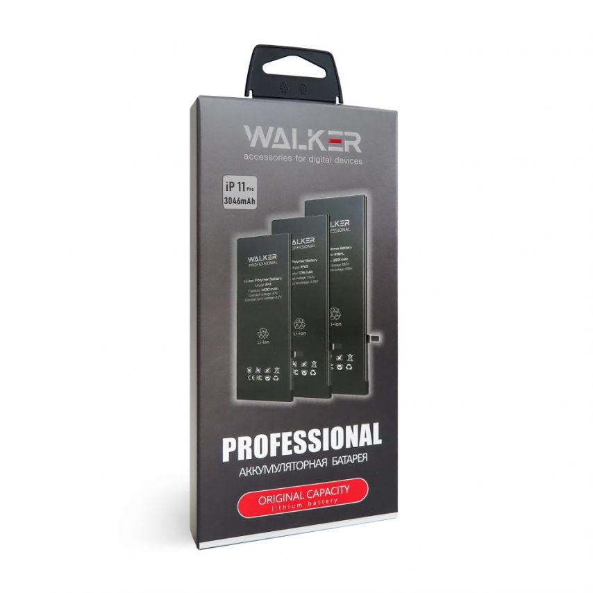 Аккумулятор WALKER Professional для Apple iPhone 11 Pro (3046mAh)
