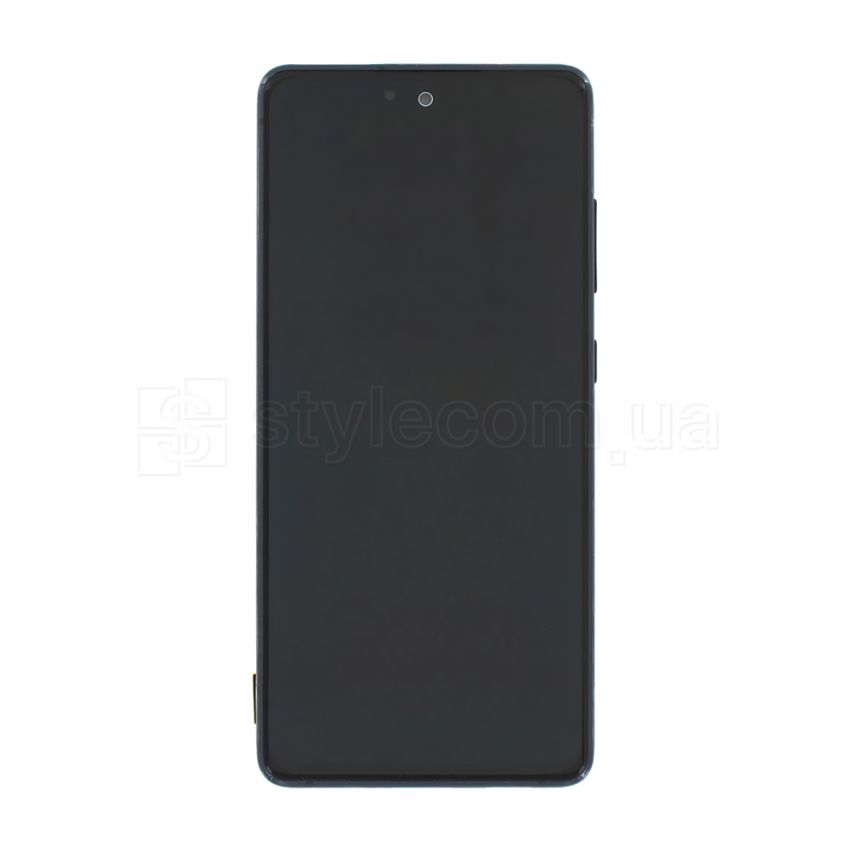 Дисплей (LCD) для Samsung Galaxy S20 FE 5G/G781 (2020) с тачскрином и рамкой navy blue Service Original (PN:GH82-24215A)