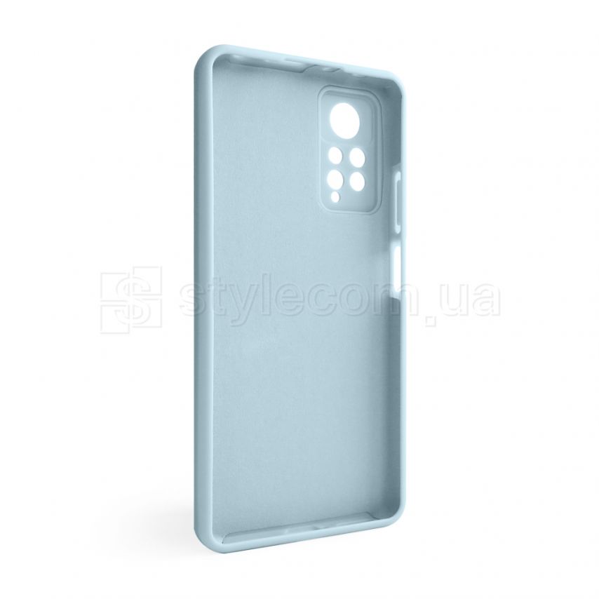 Чехол Full Silicone Case для Xiaomi Redmi Note 12 Pro 4G light blue (05) (без логотипа)