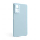 Чохол Full Silicone Case для Xiaomi Redmi Note 12 Pro 4G light blue (05) (без логотипу)