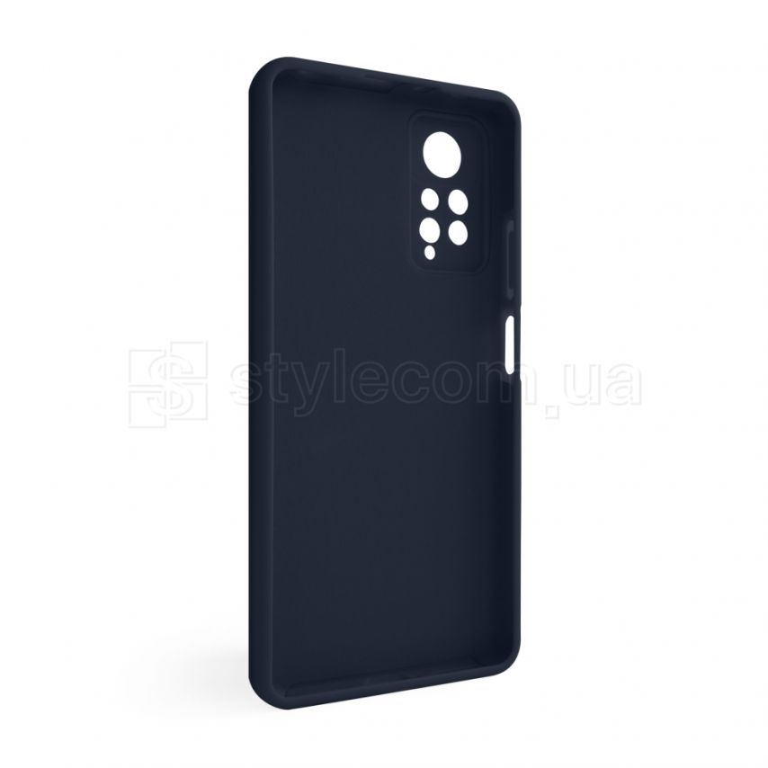 Чехол Full Silicone Case для Xiaomi Redmi Note 12 Pro 4G dark blue (08) (без логотипа)