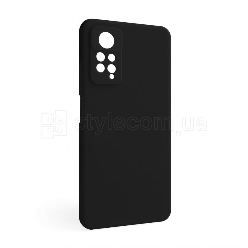Чехол Full Silicone Case для Xiaomi Redmi Note 12 Pro 4G black (18) (без логотипа)