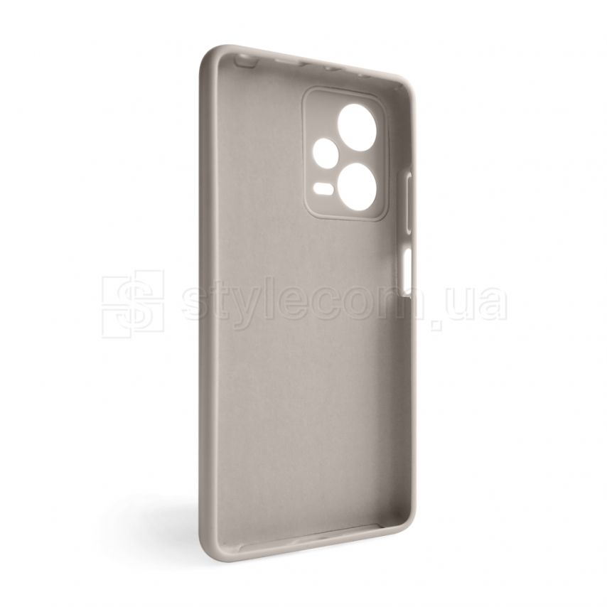 Чехол Full Silicone Case для Xiaomi Redmi Note 12 Pro Plus 5G mocco (07) (без логотипа)