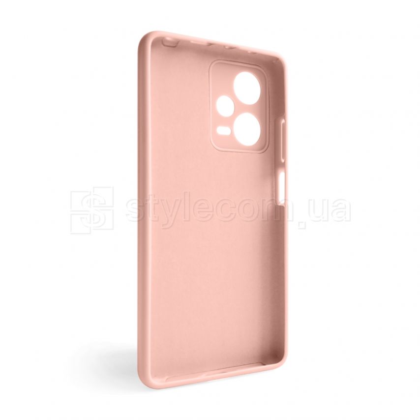 Чехол Full Silicone Case для Xiaomi Redmi Note 12 Pro Plus 5G light pink (12) (без логотипа)