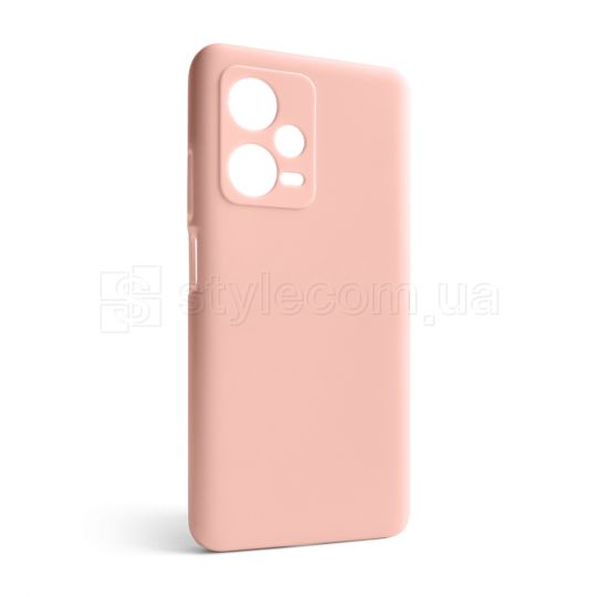 Чохол Full Silicone Case для Xiaomi Redmi Note 12 Pro Plus 5G light pink (12) (без логотипу)