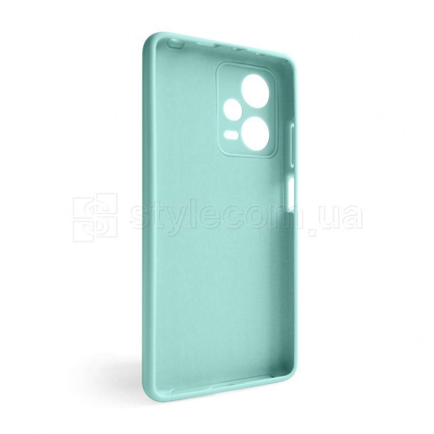 Чехол Full Silicone Case для Xiaomi Redmi Note 12 Pro Plus 5G turquoise (17) (без логотипа)
