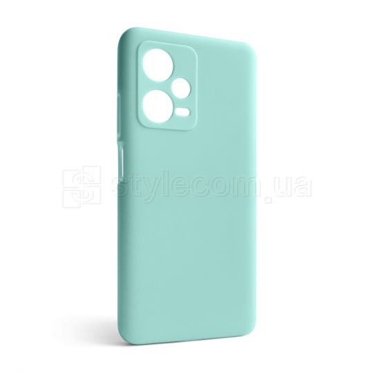 Чехол Full Silicone Case для Xiaomi Redmi Note 12 Pro Plus 5G turquoise (17) (без логотипа)