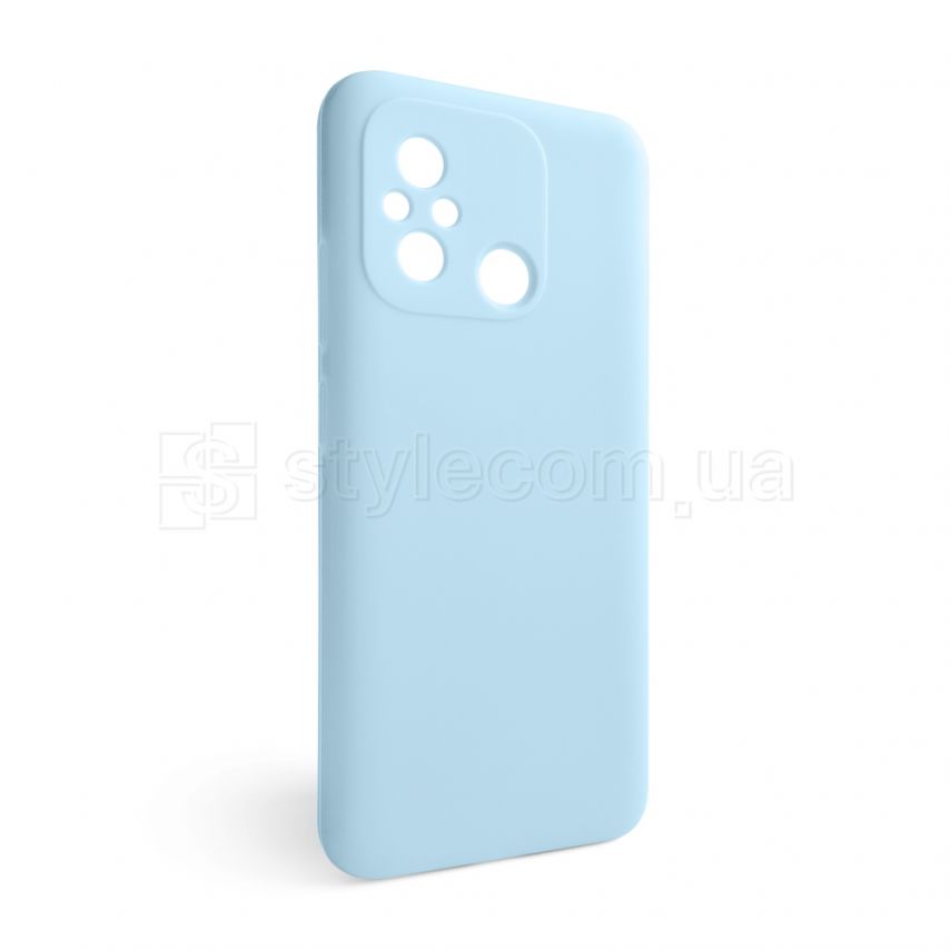 Чохол Full Silicone Case для Xiaomi Redmi 12C light blue (05) (без логотипу)