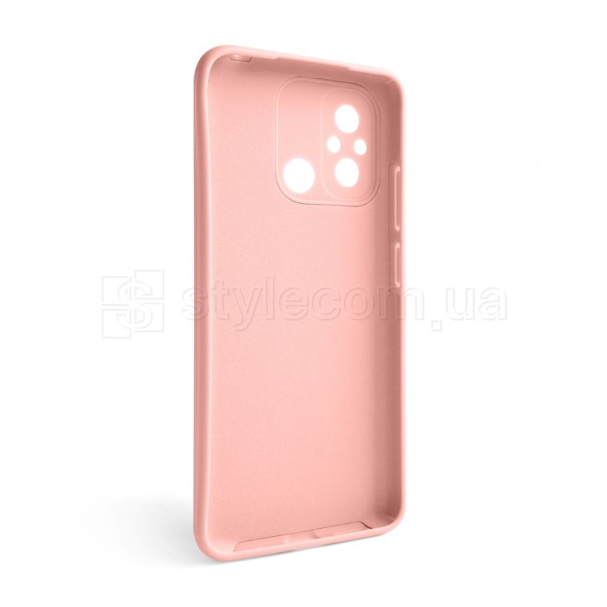 Чохол Full Silicone Case для Xiaomi Redmi 12C light pink (12) (без логотипу)