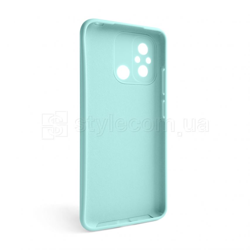 Чохол Full Silicone Case для Xiaomi Redmi 12C turquoise (17) (без логотипу)
