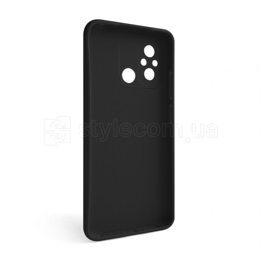Чехол Full Silicone Case для Xiaomi Redmi 12C black (18) (без логотипа)