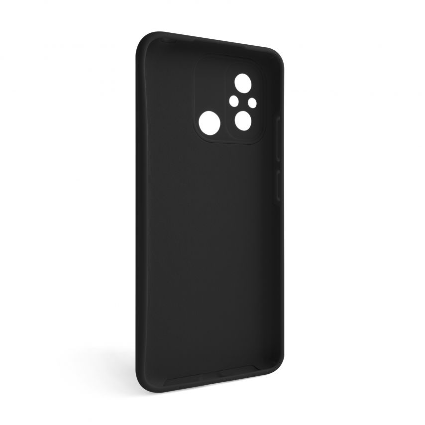 Чехол Full Silicone Case для Xiaomi Redmi 12C black (18) (без логотипа)