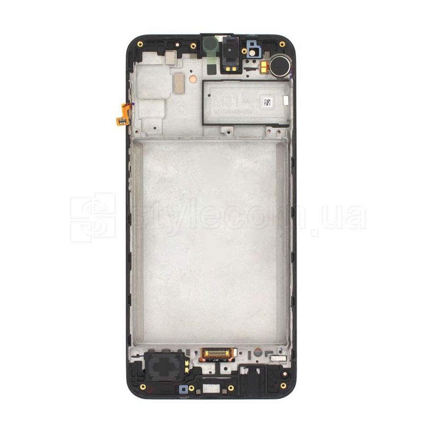 Дисплей (LCD) для Samsung Galaxy M31/M315 (2020) с тачскрином и рамкой black (Oled) Original Quality