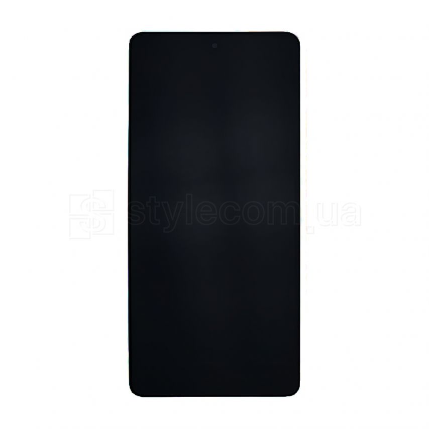 Дисплей (LCD) для Xiaomi Redmi Note 12 Pro 5G, Redmi Note 12 Pro Plus 5G з тачскріном та рамкою black (Oled) Original Quality