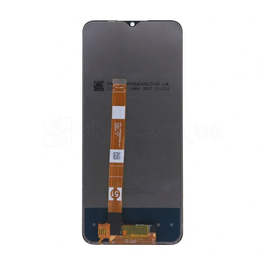 Дисплей (LCD) для Realme C11 (2020), С12, С15, Narzo 30A ver.FPC-HTF065H093-A0 с тачскрином black High Quality