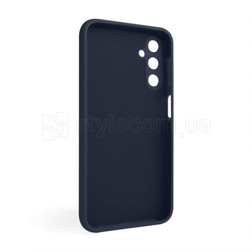 Чехол Full Silicone Case для Samsung Galaxy A24 4G/A245F (2023) dark blue (08) (без логотипа)
