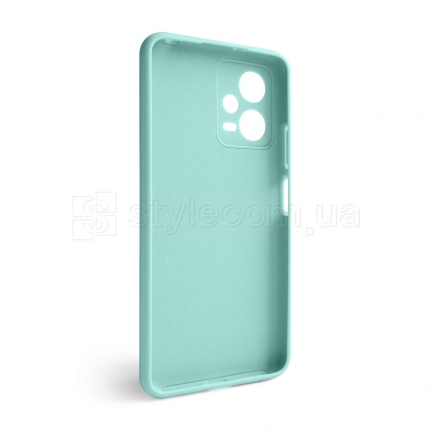 Чехол Full Silicone Case для Xiaomi Redmi Note 12 5G turquoise (17) (без логотипа)