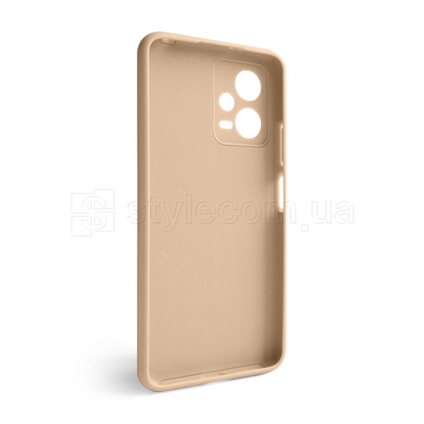 Чехол Full Silicone Case для Xiaomi Redmi Note 12 5G nude (19) (без логотипа)