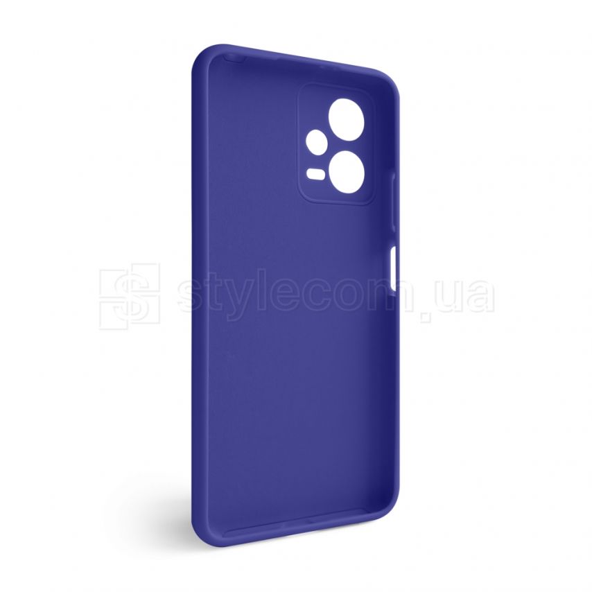Чехол Full Silicone Case для Xiaomi Redmi Note 12 5G violet (36) (без логотипа)