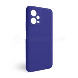 Чехол Full Silicone Case для Xiaomi Redmi Note 12 5G violet (36) (без логотипа)