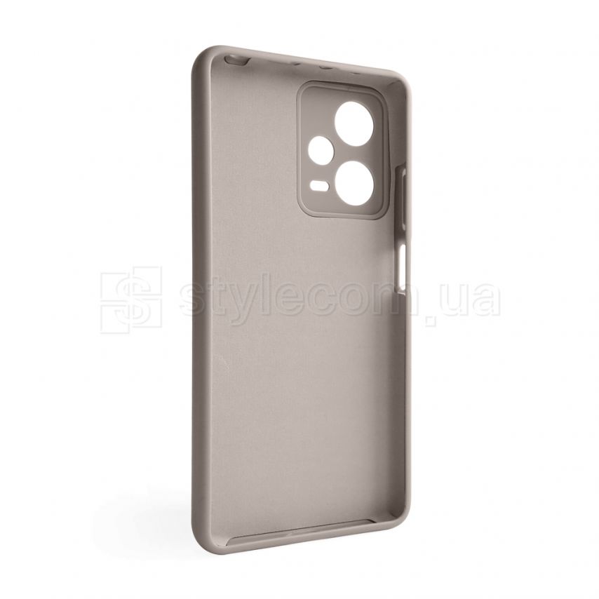 Чехол Full Silicone Case для Xiaomi Redmi Note 12 Pro 5G mocco (07) (без логотипа)