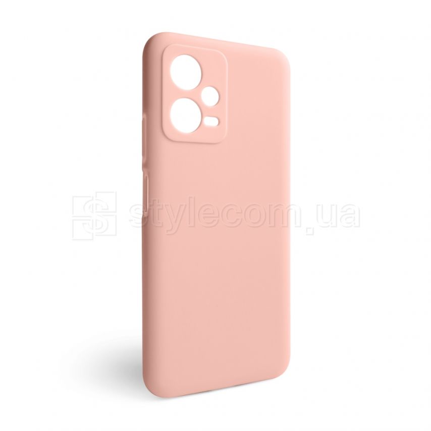 Чехол Full Silicone Case для Xiaomi Redmi Note 12 Pro 5G light pink (12) (без логотипа)
