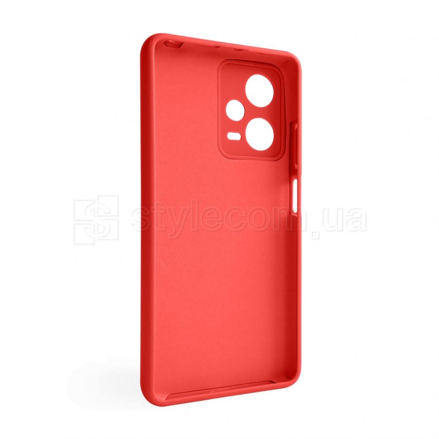 Чехол Full Silicone Case для Xiaomi Redmi Note 12 Pro 5G red (14) (без логотипа)
