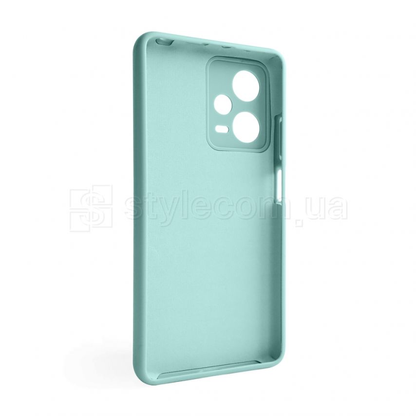 Чохол Full Silicone Case для Xiaomi Redmi Note 12 Pro 5G turquoise (17) (без логотипу)