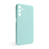 Чехол Full Silicone Case для Samsung Galaxy M14 5G/M146 (2023) turquoise (17) (без логотипа)