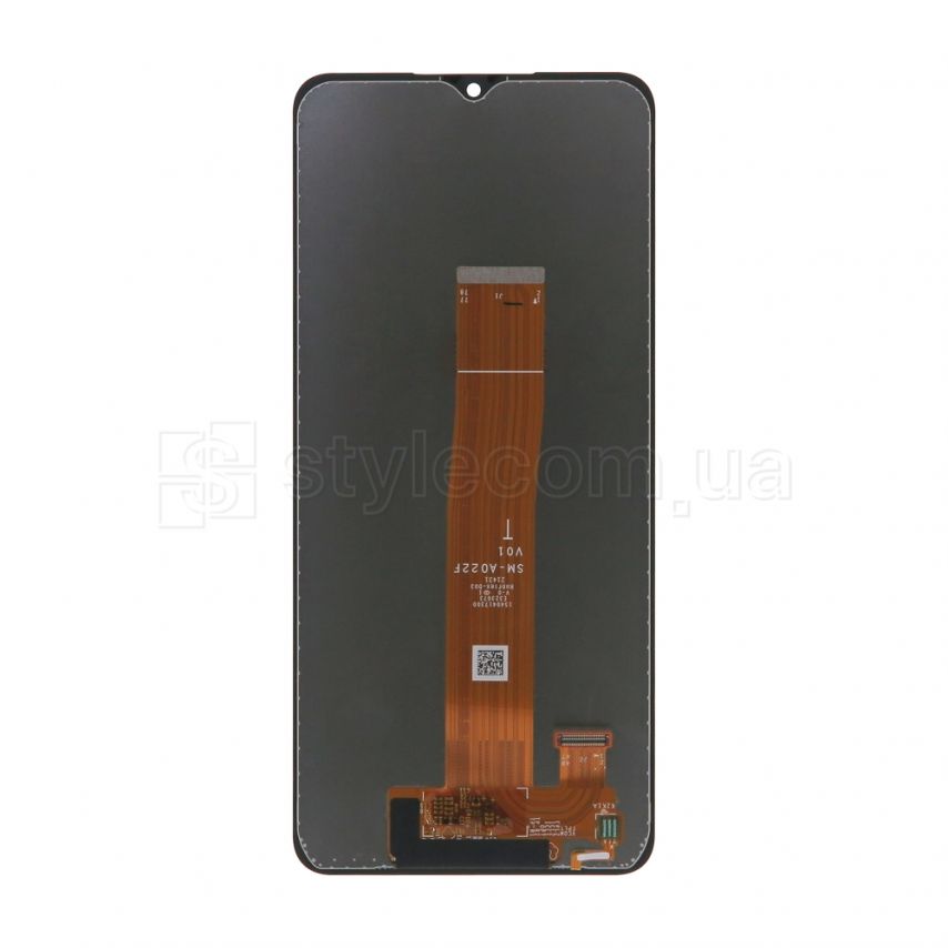 Дисплей (LCD) для Samsung A02/A022 (2021), M12/M127 (2021) с тачскрином black Service Original (PN:GH82-25042A)