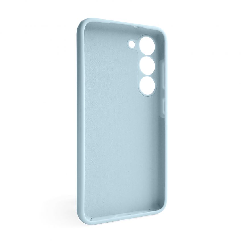 Чехол Full Silicone Case для Samsung Galaxy S23/S911 (2023) light blue (05) (без логотипа)