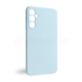 Чехол Full Silicone Case для Samsung Galaxy A34 5G/A346 (2023) light blue (05) (без логотипа)