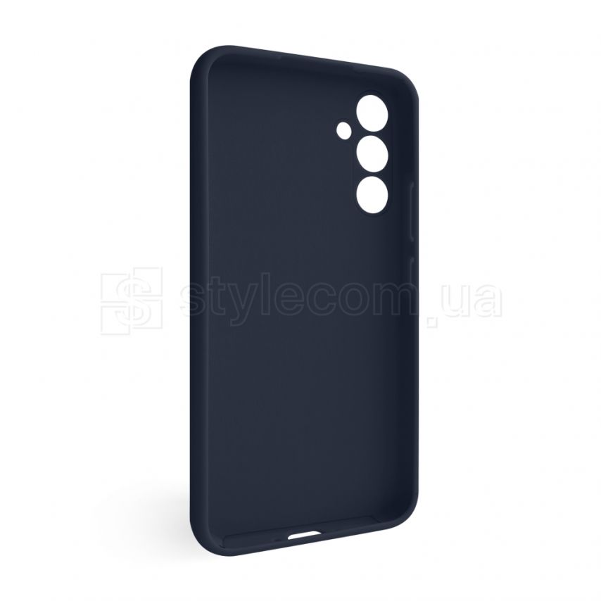 Чехол Full Silicone Case для Samsung Galaxy A34 5G/A346 (2023) dark blue (08) (без логотипа)