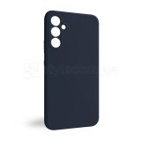 Чехол Full Silicone Case для Samsung Galaxy A34 5G/A346 (2023) dark blue (08) (без логотипа)