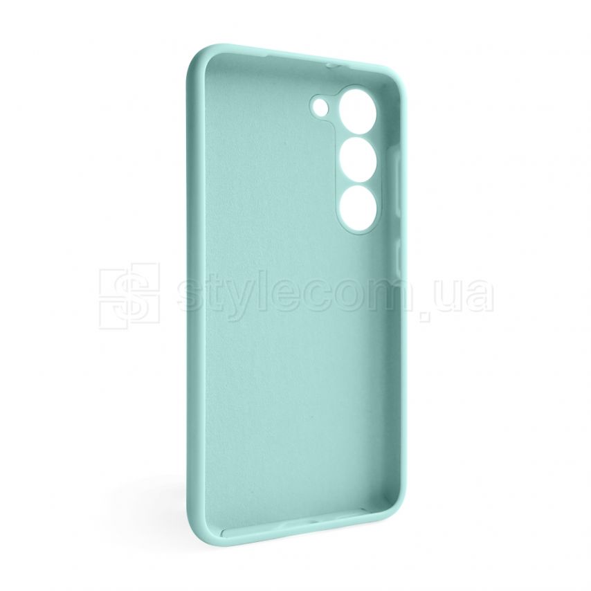 Чехол Full Silicone Case для Samsung Galaxy S23/S911 (2023) turquoise (17) (без логотипа)