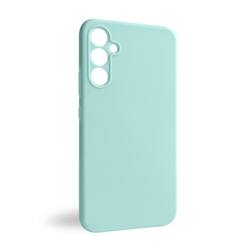 Чехол Full Silicone Case для Samsung Galaxy A34 5G/A346 (2023) turquoise (17) (без логотипа)