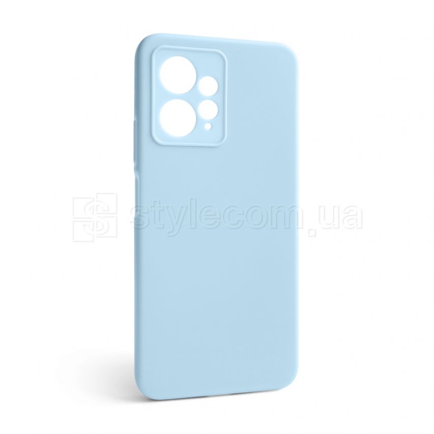 Чехол Full Silicone Case для Xiaomi Redmi Note 12 4G light blue (05) (без логотипа)