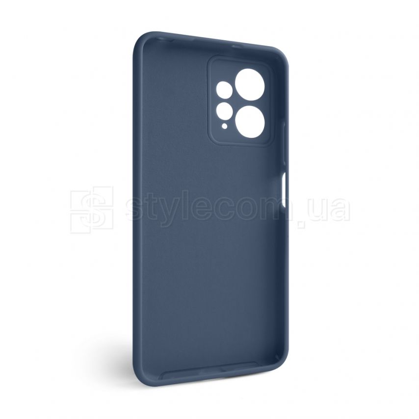 Чохол Full Silicone Case для Xiaomi Redmi Note 12 4G dark blue (08) (без логотипу)