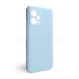 Чохол Full Silicone Case для Xiaomi Redmi Note 12 5G light blue (05) (без логотипу)
