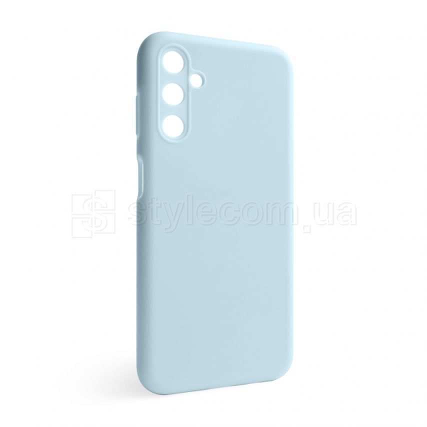 Чехол Full Silicone Case для Samsung Galaxy M14 5G/M146 (2023) light blue (05) (без логотипа)