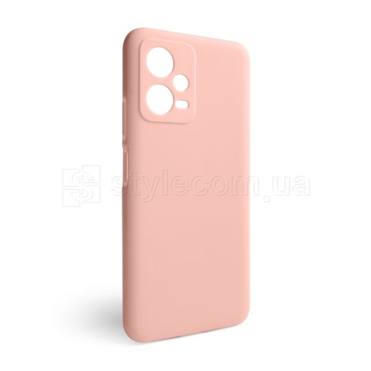 Чехол Full Silicone Case для Xiaomi Redmi Note 12 5G light pink (12) (без логотипа)