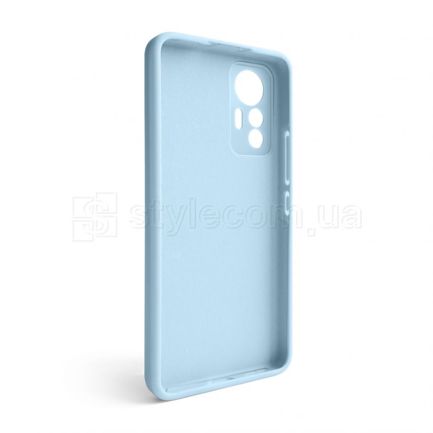 Чохол Full Silicone Case для Xiaomi Redmi 12 Lite light blue (05) (без логотипу)