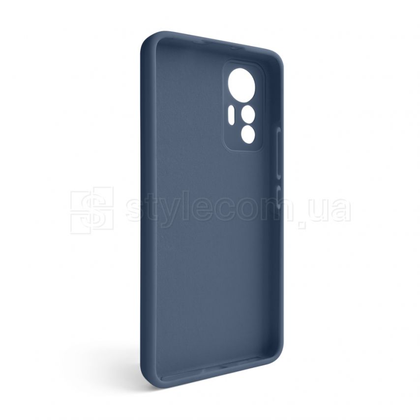 Чехол Full Silicone Case для Xiaomi Redmi 12 Lite dark blue (08) (без логотипа)