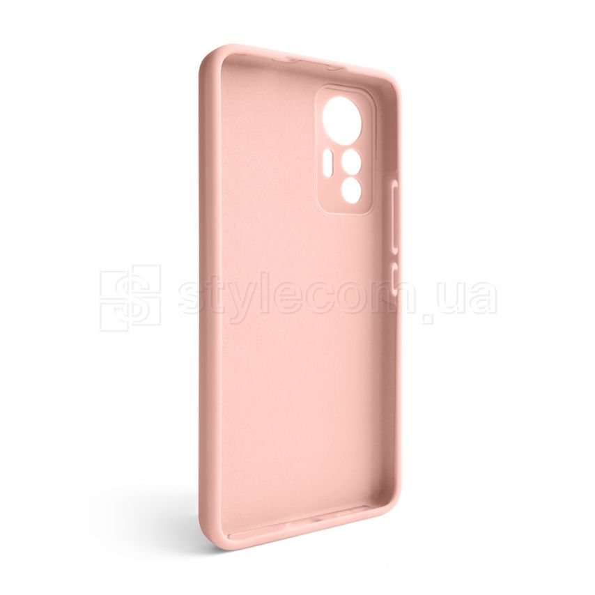 Чохол Full Silicone Case для Xiaomi Redmi 12 Lite light pink (12) (без логотипу)