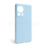 Чохол Full Silicone Case для Xiaomi Redmi 13 Lite light blue (05) (без логотипу)